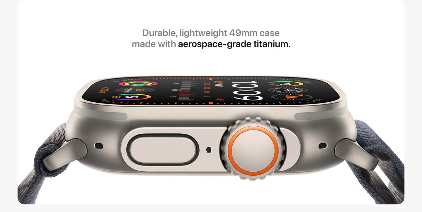 Rent Apple Watch Ultra 2 GPS + Cellular, Titanium Case and Ocean Band from  $59.90 per month