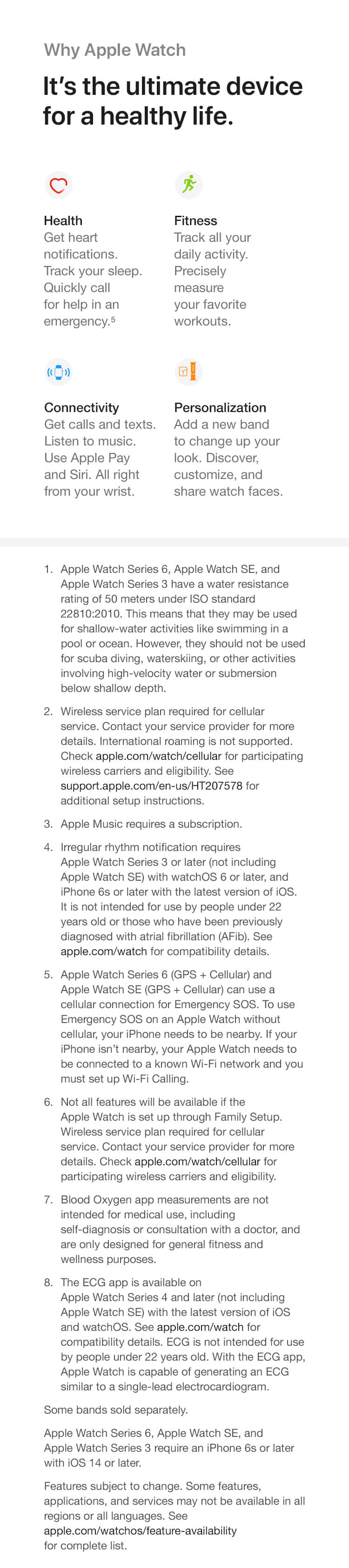 cellular service for apple watch