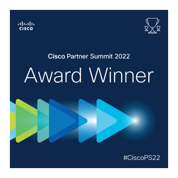 Cisco Partner Summit 2022 Award Winner